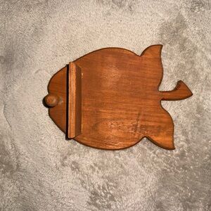 Wooden Apple-Shaped Accessory